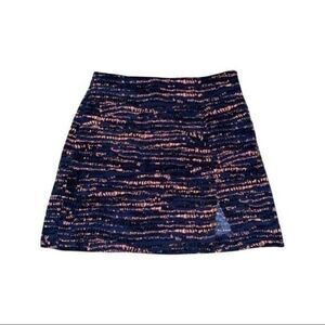 BCBG generation navy printed skirt size 0